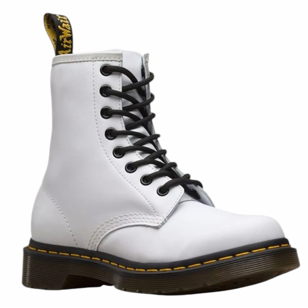 DR.MARTENS 1460 SOFTY T SMOOTH LEATHER CLASSIC BOOTS NEW